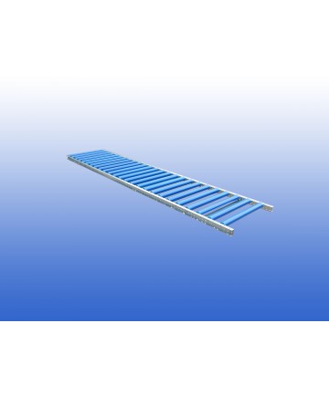 3m Kunststof zwaartekracht rollenbaan 60 cm h.o.h. 120 mm