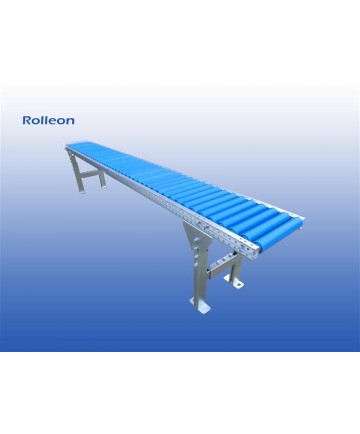3m Kunststof zwaartekracht rollenbaan 50 cm h.o.h. 60 mm