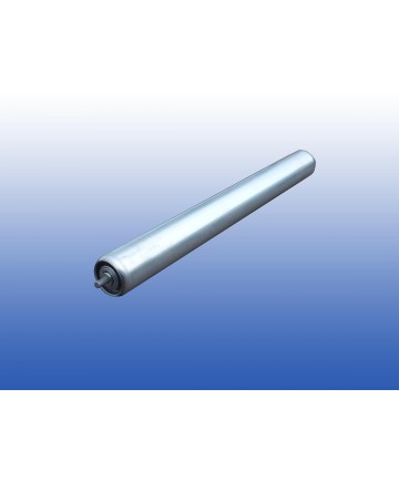 rollebaanrol staal - 20cm - Ø50mm - stalen as (rollenbaanrol)