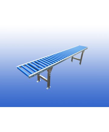 3m Kunststof zwaartekracht rollenbaan 40 cm h.o.h. 90 mm