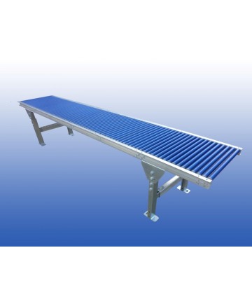 3m Kunststof zwaartekracht rollenbaan 30 cm h.o.h. 35 mm