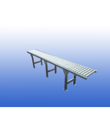 2m Stalen rollenbaan 40 cm H.o.h. 60 mm