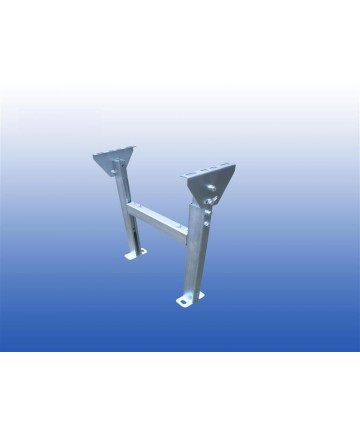 H-poot rollenbaan ondersteuning - 765 mm - Laag - 450 - 650 mm