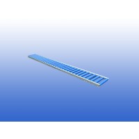 3m Kunststof zwaartekracht rollenbaan 30 cm h.o.h. 90 mm