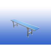 1m Kunststof zwaartekracht rollenbaan 50 cm h.o.h. 60 mm