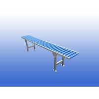 1m Kunststof zwaartekracht rollenbaan 50 cm h.o.h. 90 mm