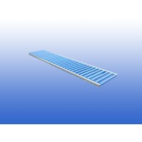 2m Kunststof zwaartekracht rollenbaan 60 cm h.o.h. 90 mm