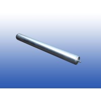 rollenbaanrol staal - 80cm - Ø50mm - stalen as