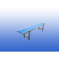 3m Kunststof zwaartekracht rollenbaan 40 cm h.o.h. 60 mm