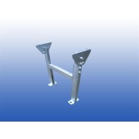 H-poot rollenbaan ondersteuning - 765 mm - Laag - 450 - 650 mm